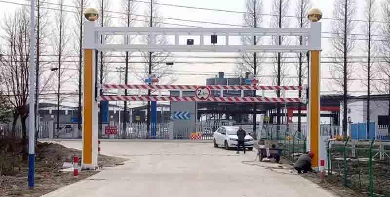 图木舒克交通限高杆